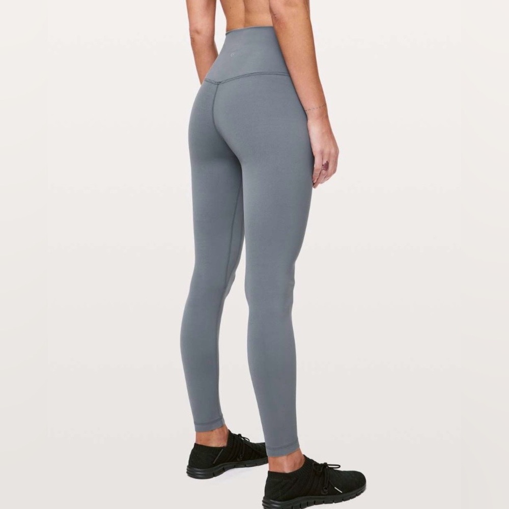 Lululemon Align Pant 28" Blue Grey Activewear Leggings Women’s 6 Yoga Pilates
